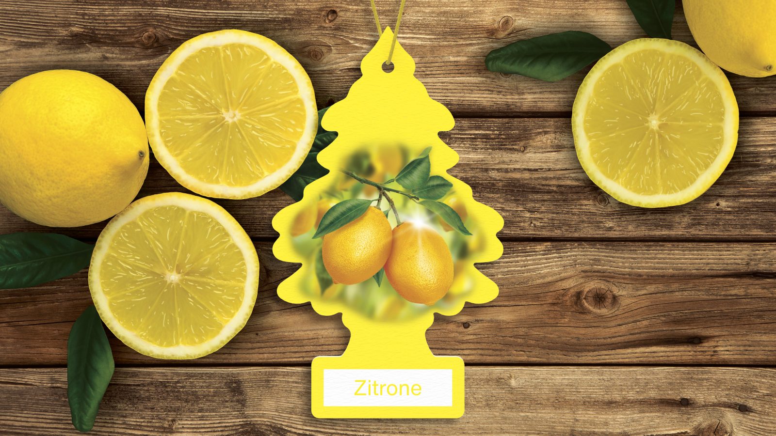 WUNDER-BAUM Zitrone — svěží citronová vůně