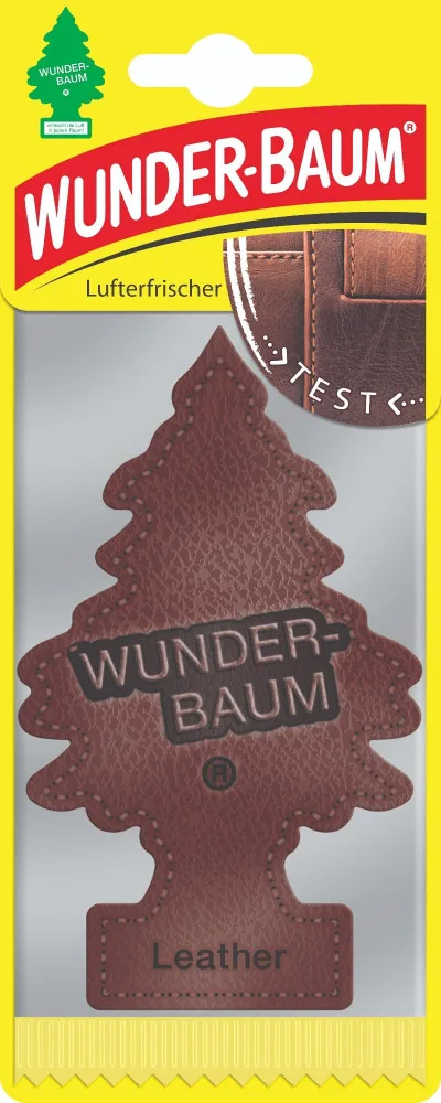 WUNDER-BAUM Leather – papierový stromček