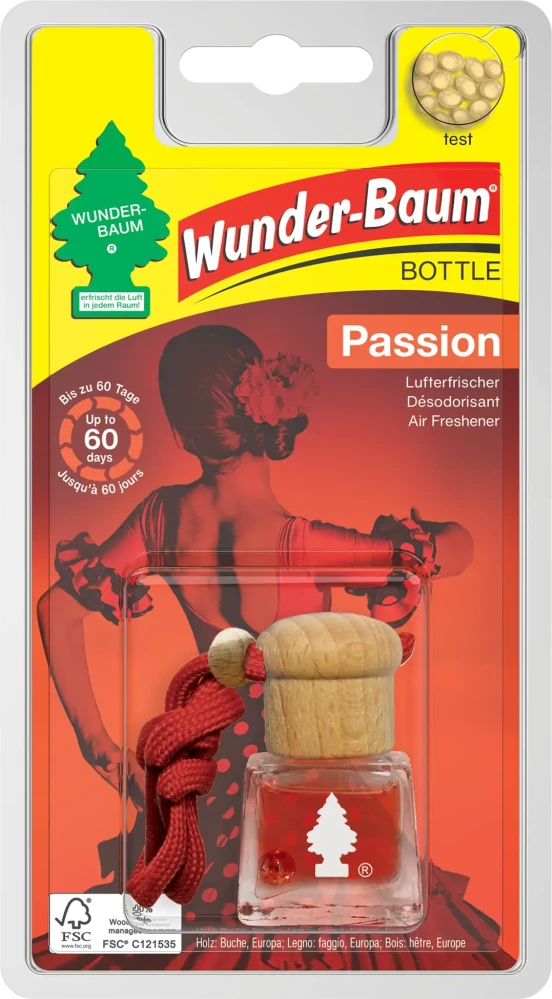 WUNDER-BAUM Passion – osviežovač vo flaštičke