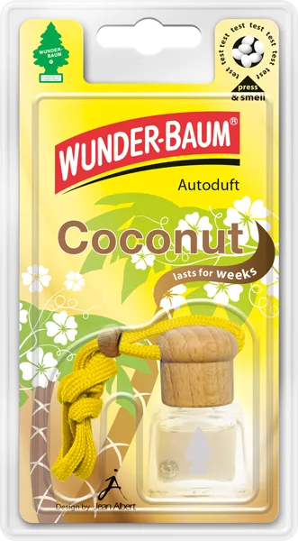 WUNDER-BAUM Coconut – osviežovač vo flaštičke